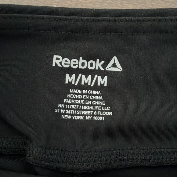 NWT black Reebok skort - Picture 3 of 5